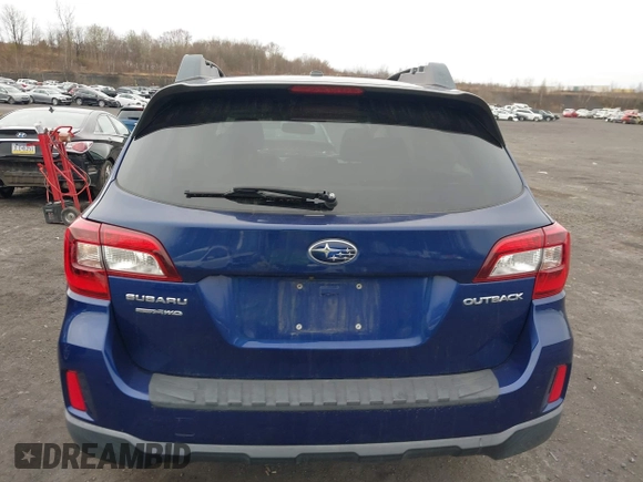 2015 Subaru Outback Limited with VIN 4S4BSBNC7F3323448, listed as a IAAI auction lot 41957344 with 121,034 mi miles and . Bid and sale history available at DreamBid. Image 16.