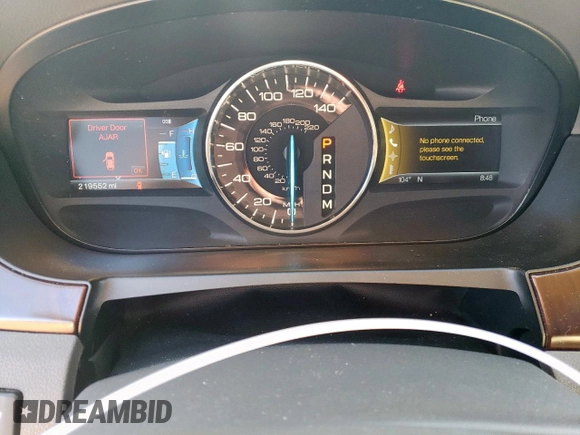 2011 Ford Edge Limited with VIN 2FMDK3KC6BBA34087, listed as a Copart auction lot 62567215 with 219,552 mi miles and Salvage title. Bid and sale history available at DreamBid. Image 9.