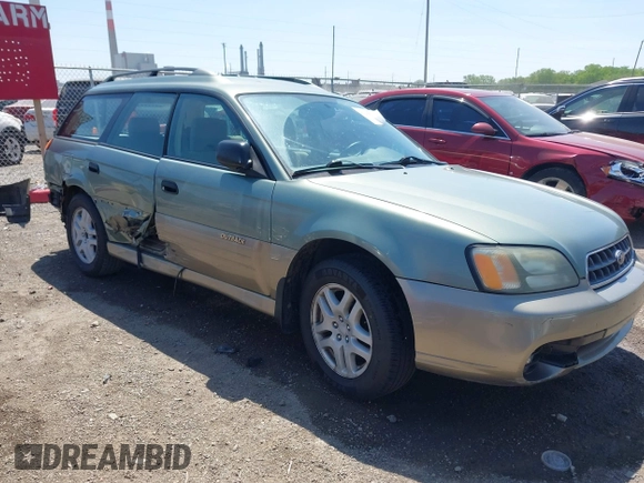 2003 Subaru Legacy Outback z VIN 4S3BH675837654908, wystawiony jako IAAI lot #42230538 z przebiegiem 165 007 mil mil oraz . Historia ofert i sprzedaży dostępna na DreamBid. Obrazek 1.