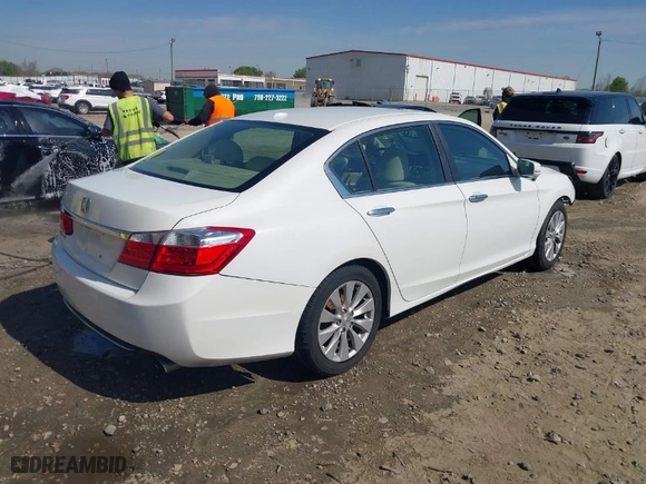 2013 Honda Accord Sdn EX-L with VIN 1HGCR2F81DA091261, listed as a IAAI auction lot 41890771 with 177,669 mi miles. Bid and sale history available at carsss.com. Image 4.