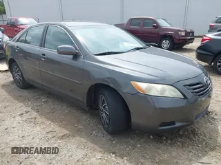 2007 Toyota Camry CE with VIN 4T1BE46K37U608037, listed as a IAAI auction lot 42122412 with 129,873 mi miles and . Bid and sale history available at DreamBid. Image 1.