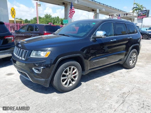 2015 Jeep Grand Cherokee Limited with VIN 1C4RJFBG4FC827251, listed as a IAAI auction lot 41930563 with 94,208 mi miles. Bid and sale history available at carsss.com. Image 2.