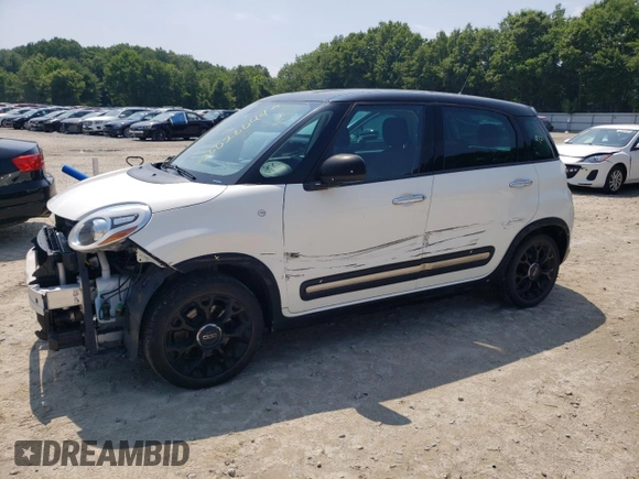 2015 FIAT 500L Urbana Trekking with VIN ZFBCFADH3FZ036290, listed as a Copart auction lot 69063734 with 19,312 mi miles and Non Repairable. Bid and sale history available at carsss.com. Image 1.