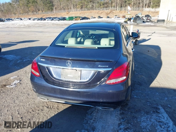 2017 Mercedes-Benz C 300 with VIN WDDWF4KB5HR216065, listed as a IAAI auction lot 41468438 with 65,600 mi miles and . Bid and sale history available at DreamBid. Image 16.