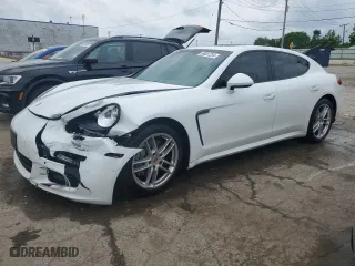 2016 Porsche Panamera 4 with VIN WP0AA2A76GL000019, listed as a Copart auction lot 56051234 with 86,889 mi miles and Salvage Title. Bid and sale history available at carsss.com. Image 1.