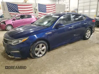 2020 Kia Optima LX with VIN 5XXGT4L32LG421823, listed as a Copart auction lot 48239045 with 110,071 mi miles and Clean Title. Bid and sale history available at carsss.com. Image 1.