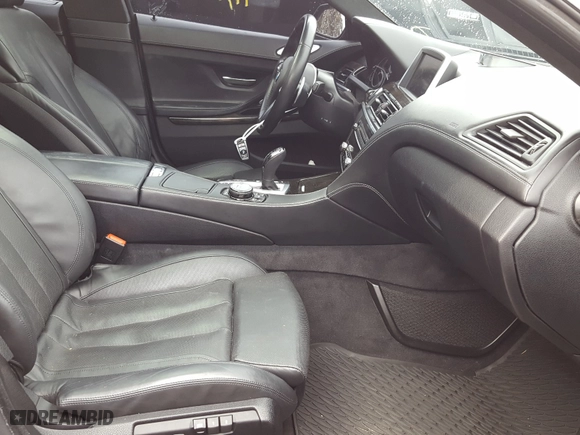 2015 BMW 6 Series 650i with VIN WBA6B2C57FGB99166, listed as a Copart auction lot 39443480 with 41,812 mi miles and Non Repairable. Bid and sale history available at carsss.com. Image 5.