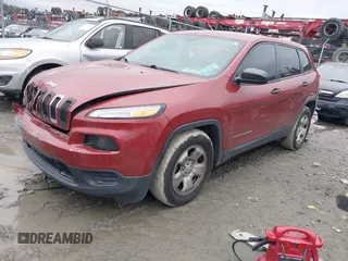 2015 Jeep Cherokee Sport z VIN 1C4PJLAB6FW712905, wystawiony jako IAAI lot #41370740 z przebiegiem 111 483 mil mil oraz . Historia ofert i sprzedaży dostępna na DreamBid. Obrazek 2.