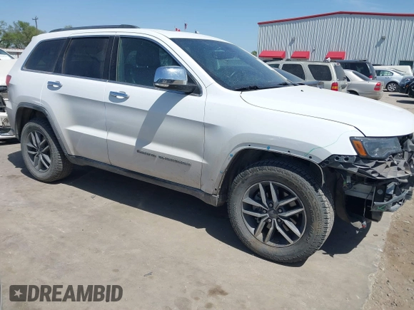 2019 Jeep Grand Cherokee Limited z VIN 1C4RJEBG7KC680587, wystawiony jako IAAI lot #41815047 z przebiegiem 143 862 mil mil oraz . Historia ofert i sprzedaży dostępna na DreamBid. Obrazek 1.