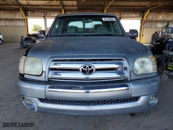 2005 Toyota Tundra SR5 with VIN 5TBET34125S475745, listed as a Copart auction lot 49740005 with 166,134 mi miles and Salvage Title. Bid and sale history available at carsss.com. Image 5.