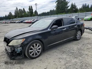 2009 Lexus LS 460 z VIN JTHBL46FX95090940, wystawiony jako Copart lot #60562415 z przebiegiem 169 614 mil mil oraz Szkoda całkowita • Salvage title. Historia ofert i sprzedaży dostępna na DreamBid. Obrazek 1.