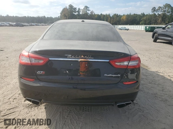 2014 Maserati Quattroporte GTS z VIN ZAM56PPA3E1081181, wystawiony jako Copart lot #77432944 z przebiegiem 33 877 mil mil oraz Czysty tytuł • Clean title. Historia ofert i sprzedaży dostępna na DreamBid. Obrazek 6.