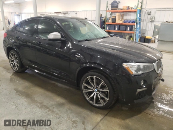 2018 BMW X4 M40i with VIN 5UXXW7C54J0W63858, listed as a Copart auction lot 52360364 with 53,377 mi miles. Bid and sale history available at carsss.com. Image 4.
