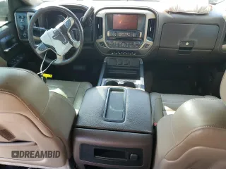 2015 GMC Sierra 2500HD available WiFi Denali with VIN 1GT120E81FF630998, listed as a Copart auction lot 46633885 with 116,186 mi miles and Salvage Title. Bid and sale history available at carsss.com. Image 8.