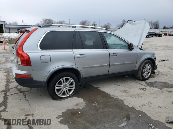 2011 Volvo XC90 I6 with VIN YV4952CZ2B1571045, listed as a Copart auction lot 45494955 with 139,645 mi miles and Salvage Title. Bid and sale history available at DreamBid. Image 3.