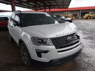 2018 Ford Explorer Sport with VIN 1FM5K8GT3JGB79783, listed as a IAAI auction lot 41742668 with 108,932 mi miles and . Bid and sale history available at DreamBid. Image 1.