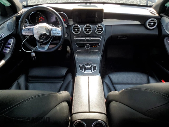2020 Mercedes-Benz C 300 with VIN 55SWF8DB4LU331784, listed as a Copart auction lot 60528855 with 110,218 mi miles and Salvage title. Bid and sale history available at DreamBid. Image 8.