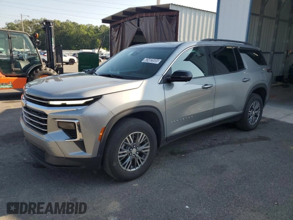 2024 Chevrolet Traverse AWD LT with VIN 1GNEVGKS3RJ158927, listed as a Copart auction lot 63403505 with 26,329 mi miles and Clean title. Bid and sale history available at DreamBid. Image 1.