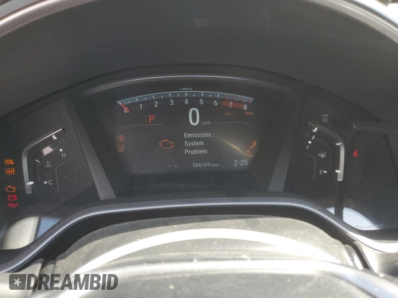 2017 Honda CR-V EX-L with VIN 2HKRW2H8XHH688292, listed as a Copart auction lot 50785045 with 66,169 mi miles and Salvage Title. Bid and sale history available at carsss.com. Image 9.
