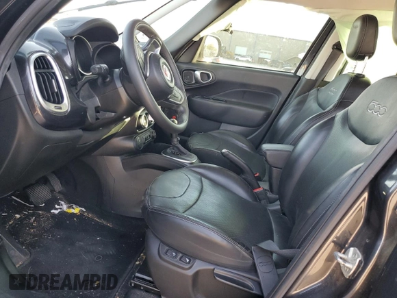 2020 FIAT 500L Trekking with VIN ZFBNFADH4LZ042720, listed as a Copart auction lot 74087074 with 22,381 mi miles and Salvage Title. Bid and sale history available at carsss.com. Image 7.