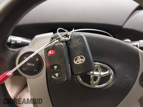 2011 Toyota Prius I with VIN JTDKN3DU7B0265204, listed as a IAAI auction lot 41991224 with 175,675 mi miles. Bid and sale history available at carsss.com. Image 11.