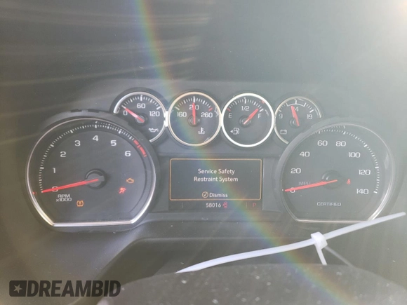 2021 Chevrolet Tahoe Commercial with VIN 1GNSCLED2MR375121, listed as a Copart auction lot 87924825 with 58,016 mi miles and Salvage title. Bid and sale history available at DreamBid. Image 9.