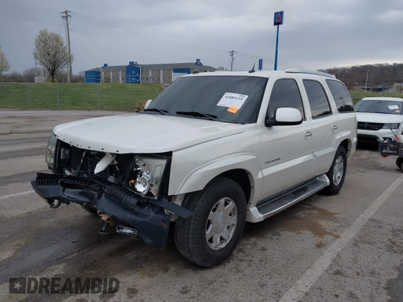 2005 Cadillac Escalade z VIN 1GYEK63N25R190908, wystawiony jako IAAI lot #41882135 z przebiegiem 243 333 mil mil oraz . Historia ofert i sprzedaży dostępna na DreamBid. Obrazek 18.