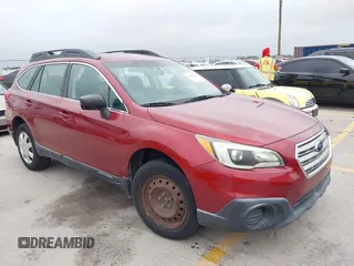 2015 Subaru Outback 2.5i with VIN 4S4BSBAC1F3324908, listed as a IAAI auction lot 42418378 with 122,006 mi miles and . Bid and sale history available at DreamBid. Image 1.