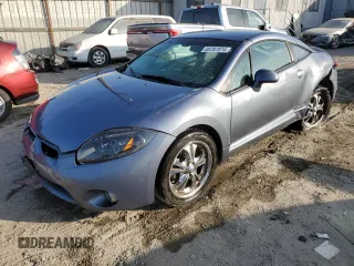 2007 Mitsubishi Eclipse GT with VIN 4A3AK34T07E058351, listed as a Copart auction lot 85787874 with 361,260 mi miles and Salvage Title. Bid and sale history available at carsss.com. Image 1.