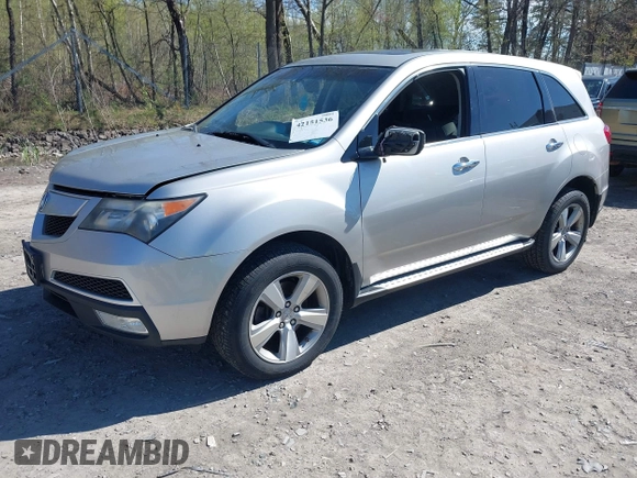 2011 Acura MDX Technology z VIN 2HNYD2H67BH502167, wystawiony jako IAAI lot #42151536 z przebiegiem 160 591 mil mil oraz . Historia ofert i sprzedaży dostępna na DreamBid. Obrazek 2.