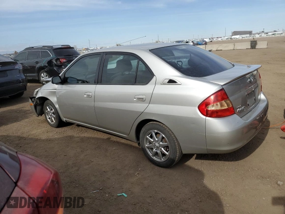 2002 Toyota Prius with VIN JT2BK18U420070077, listed as a Copart auction lot 44792545 with 70,407 mi miles and Salvage Title. Bid and sale history available at carsss.com. Image 2.