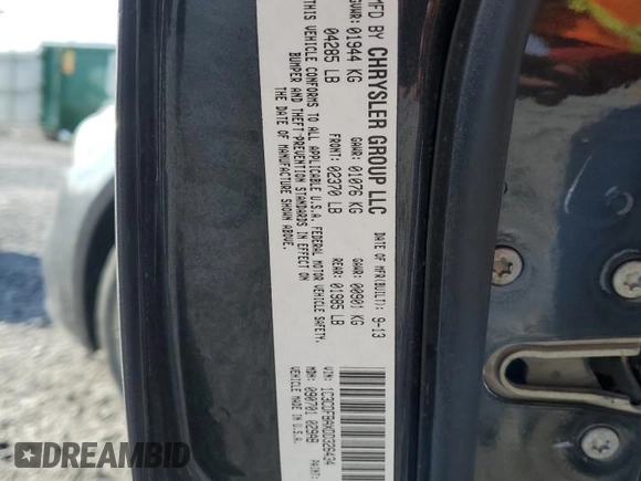 2013 Dodge Dart SXT z VIN 1C3CDFBAXDD326434, wystawiony jako Copart lot #56487155 z przebiegiem 139 750 mil mil oraz Szkoda całkowita • Salvage title. Historia ofert i sprzedaży dostępna na DreamBid. Obrazek 12.