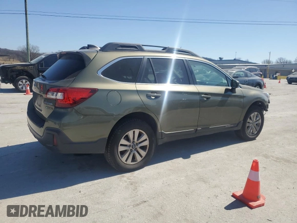 2018 Subaru Outback Premium with VIN 4S4BSACC3J3226527, listed as a Copart auction lot 48375335 with 112,644 mi miles and Salvage title. Bid and sale history available at DreamBid. Image 3.