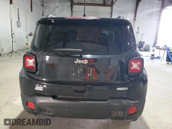 2018 Jeep Renegade Latitude with VIN ZACCJBBB4JPH73537, listed as a Copart auction lot 45895195 with 70,710 mi miles and Salvage title. Bid and sale history available at DreamBid. Image 6.