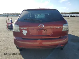 2007 Mazda CX-7 Sport with VIN JM3ER29L870165803, listed as a Copart auction lot 86044994 with 59,239 mi miles and Salvage Title. Bid and sale history available at carsss.com. Image 6.