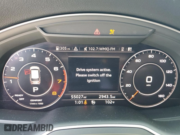 2019 Audi Q7 Prestige z VIN WA1VAAF79KD003515, wystawiony jako Copart lot #56476375 z przebiegiem 55 027 mil mil oraz Nie do naprawy • Non repairable. Historia ofert i sprzedaży dostępna na DreamBid. Obrazek 9.