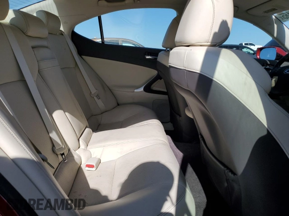 2010 Lexus IS 250 with VIN JTHBF5C27A5115408, listed as a Copart auction lot 52634165 with Not Provided miles and Salvage Title. Bid and sale history available at carsss.com. Image 10.
