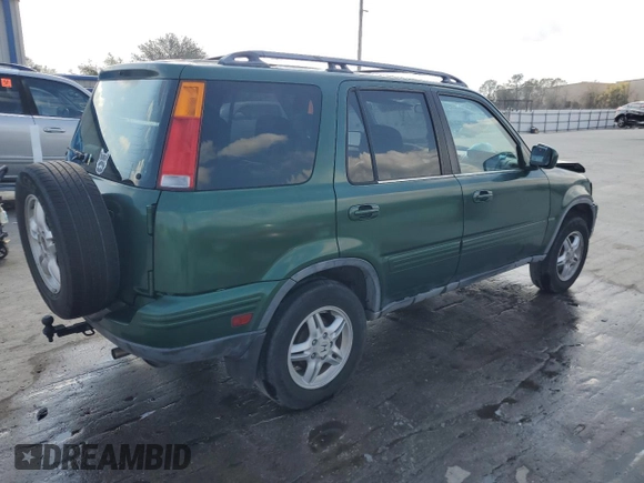 2000 Honda CR-V SE with VIN JHLRD1878YC041704, listed as a Copart auction lot 43440315 with 210,231 mi miles and Salvage Title. Bid and sale history available at carsss.com. Image 3.