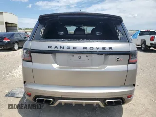 2018 Land Rover Range Rover Sport SVR with VIN SALWZ2SE9JA184718, listed as a Copart auction lot 62116664 with 89,605 mi miles and Salvage Title. Bid and sale history available at carsss.com. Image 6.