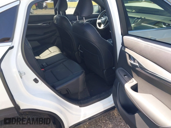 2024 Infiniti QX55 Luxe with VIN 3PCAJ5JRXRF102366, listed as a IAAI auction lot 41923411 with 12,232 mi miles and . Bid and sale history available at DreamBid. Image 8.
