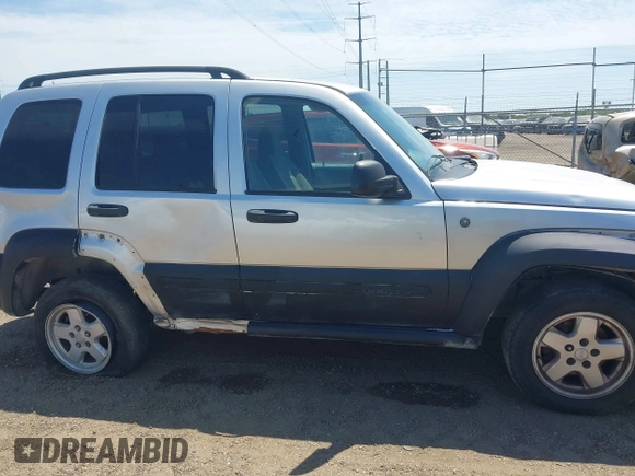 2007 Jeep Liberty Sport with VIN 1J4GK48K87W722615, listed as a IAAI auction lot 42055503 with 244,118 mi miles. Bid and sale history available at carsss.com. Image 13.
