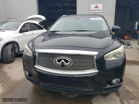 2014 Infiniti QX60 with VIN 5N1AL0MN0EC542234, listed as a Copart auction lot 50624225 with 79,720 mi miles and Salvage Title. Bid and sale history available at carsss.com. Image 5.