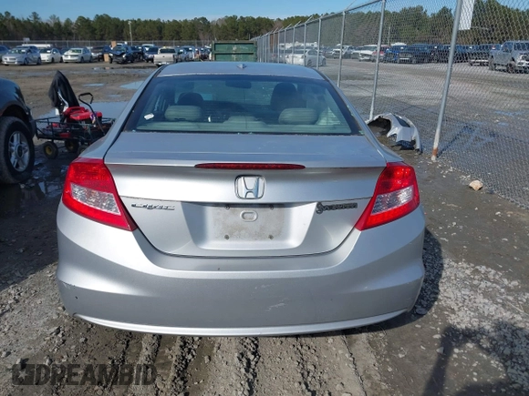 2012 Honda Civic Cpe EX-L with VIN 2HGFG3B17CH509114, listed as a IAAI auction lot 41456297 with 79,039 mi miles. Bid and sale history available at carsss.com. Image 16.