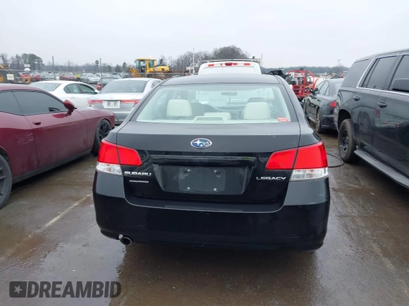 2010 Subaru Legacy Premium All-Weather Anniversary with VIN 4S3BMAC69A1236483, listed as a IAAI auction lot 41572476 with 177,315 mi miles and . Bid and sale history available at DreamBid. Image 16.