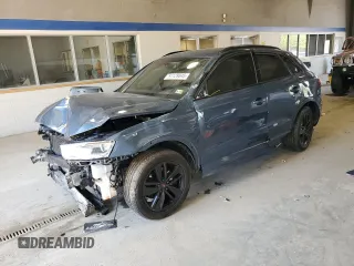 2016 Audi Q3 Premium Plus with VIN WA1EFCFS1GR019428, listed as a Copart auction lot 51129845 with 99,221 mi miles and Salvage Title. Bid and sale history available at carsss.com. Image 1.