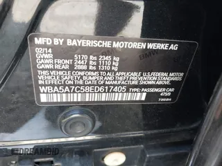 2014 BMW 5 Series 528i xDrive z VIN WBA5A7C58ED617405, wystawiony jako IAAI lot #42375456 z przebiegiem 135 184 mil mil oraz . Historia ofert i sprzedaży dostępna na DreamBid. Obrazek 9.