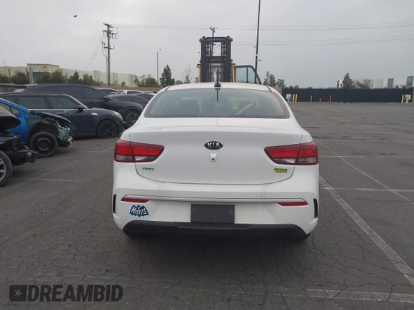 2021 Kia Rio LX with VIN 3KPA24AD3ME422560, listed as a IAAI auction lot 41005730 with 59,206 mi miles. Bid and sale history available at carsss.com. Image 17.