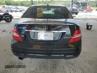2012 Mercedes-Benz C 250 Sport with VIN WDDGF4HB8CA597638, listed as a Copart auction lot 62937105 with 101,099 mi miles and Salvage title. Bid and sale history available at DreamBid. Image 6.