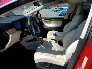 2019 Tesla Model X 75D with VIN 5YJXCBE20KF151193, listed as a Copart auction lot 52478715 with 54,638 mi miles and Salvage Title. Bid and sale history available at carsss.com. Image 7.