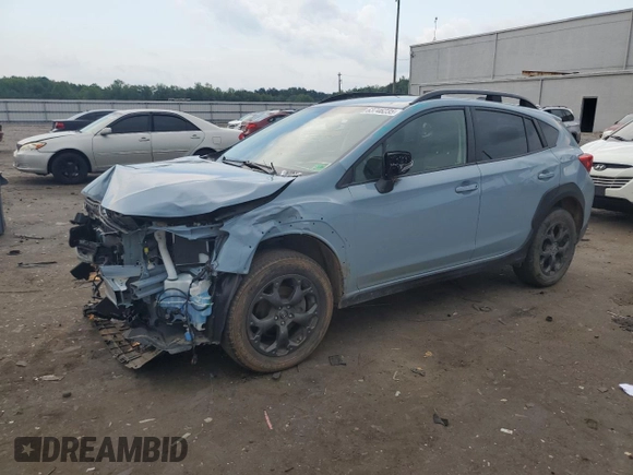 2021 Subaru Crosstrek Special Sports with VIN JF2GTHRC2MH257848, listed as a Copart auction lot 63746235 with 45,797 mi miles and Salvage title. Bid and sale history available at DreamBid. Image 1.